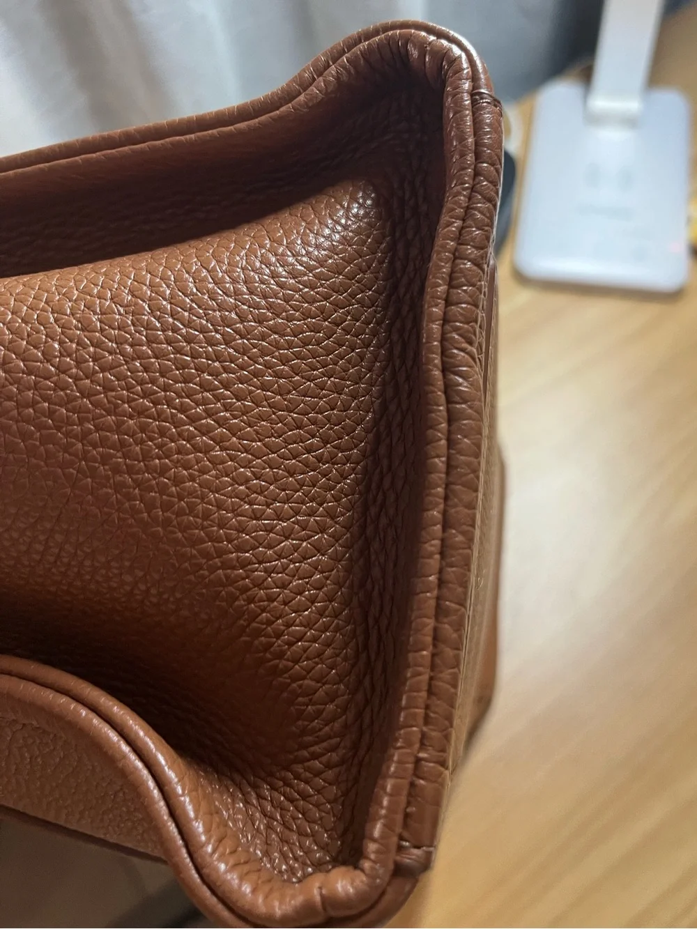 Marc Jacobs Brown Leather 'The Tote Bag' Structured Tote